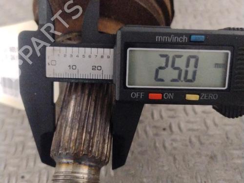 Used Right front driveshaft Right front driveshaft RENAULT CLIO IV Grandtour (KH_) 1.5 dCi 90 (KHN3, KHN4) (90 hp) 33893071 33893071
