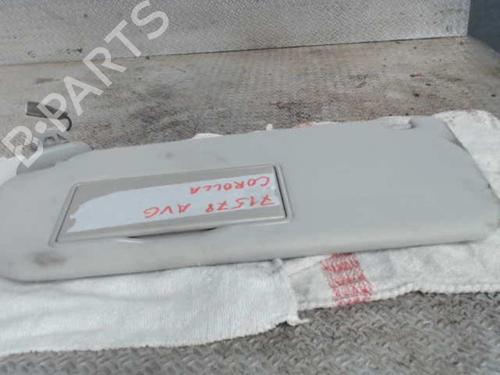 Used Left sun visor TOYOTA COROLLA Verso (ZER_, ZZE12_, R1_) 2.2 D-4D (AUR10_, AUR10R) (136 hp) 24073961