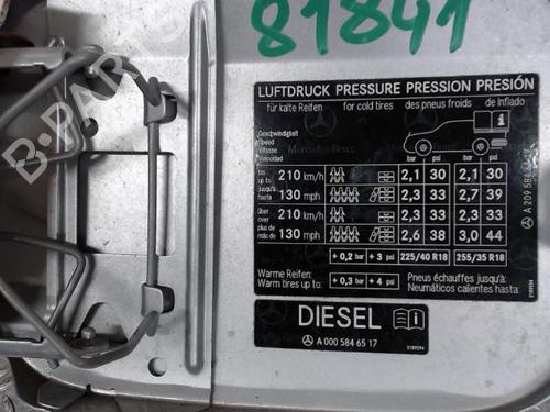 Used Fuel flap MERCEDES-BENZ CLK (C209) CLK 220 CDI (209.308) (136 hp) 24099009