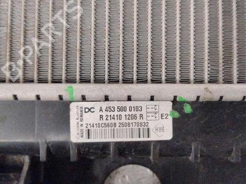 Used Water radiator Water radiator RENAULT TWINGO III (BCM_, BCA_) 0.9 TCe 90 (BCM9, BCM2) (90 hp) 34497839 34497839