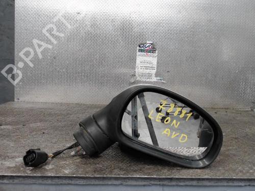 Used Right mirror SEAT LEON (1P1) 1.9 TDI (105 hp) 24088262