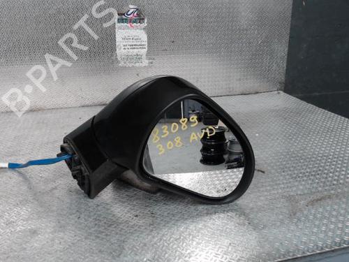 Used Right mirror PEUGEOT 308 I (4A_, 4C_) 1.6 HDi (112 hp) 24093720