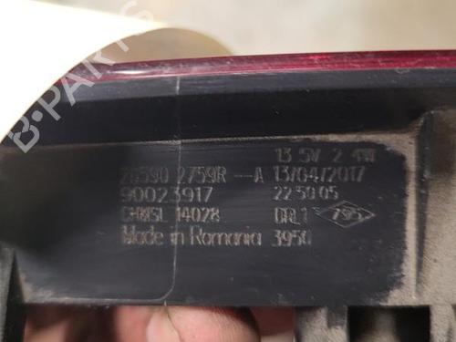 Used Third brake light Third brake light RENAULT CLIO IV Grandtour (KH_) 1.5 dCi 110 (110 hp) 24099155 24099155