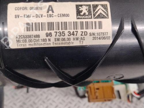 Display monitor PEUGEOT 308 CC (4B_) 2.0 HDi (4BRHRH, 4BRHRJ) | BP30188379C48 