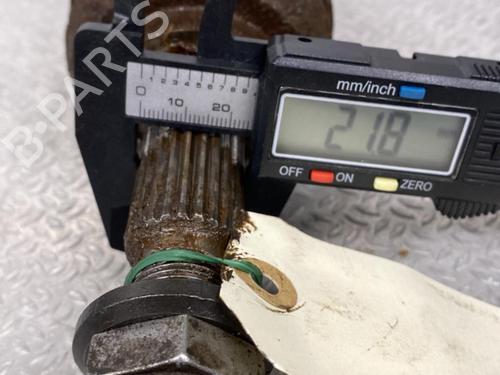 Used Left front driveshaft RENAULT TWINGO II (CN0_) 1.2 16V (CN0K, CN0V, CN0A) (76 hp) 24060844