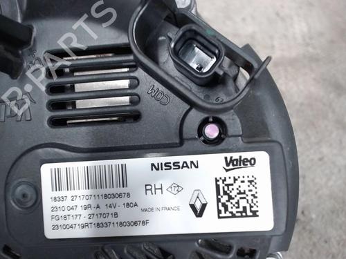 Used Alternator RENAULT CAPTUR II (HF_) Blue dCi 115 (HFAD) (116 hp) 24079851