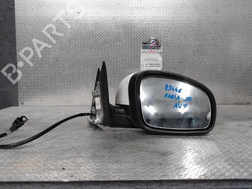 Used Right mirror SKODA FABIA II (542) 1.6 TDI (90 hp) 24093951