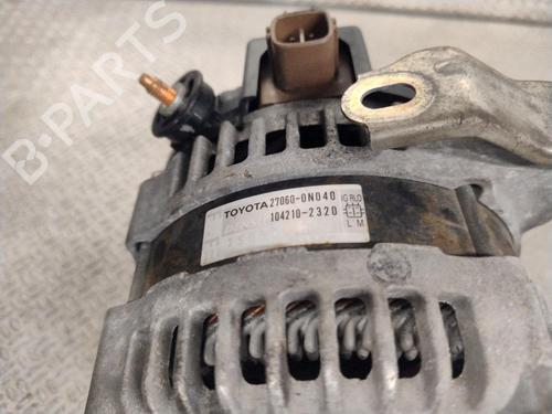 Used Alternator Alternator TOYOTA YARIS (_P9_) 1.4 D-4D (NLP90_, NLP90R) (90 hp) 33058398 33058398