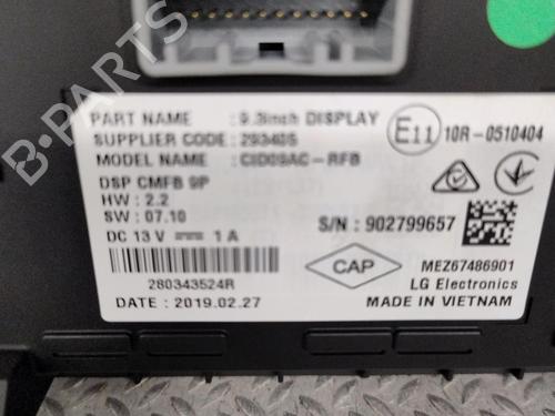 Display RENAULT CLIO V (B7_) 1.0 LPG (B7MT) | BP38570618C48 - Image 3