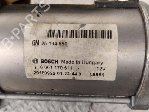 Starter OPEL CORSA E (X15) 1.4 (08, 68) | BP29344338M8 - Image 2