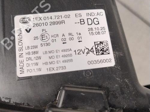 Right headlight FORD FIESTA VI (CB1, CCN) 1.5 TDCi | BP36510574C29 - Image 2