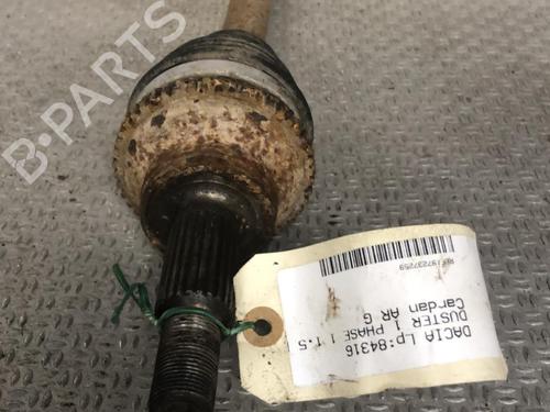 Used Left rear driveshaft Left rear driveshaft DACIA DUSTER (HS_) 1.5 dCi 4x4 (90 hp) 24089489 24089489