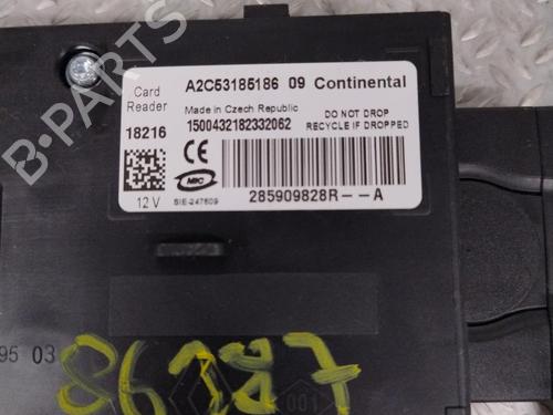 Used Card reader RENAULT ZOE (BFM_) ZOE (92 hp) 28136924