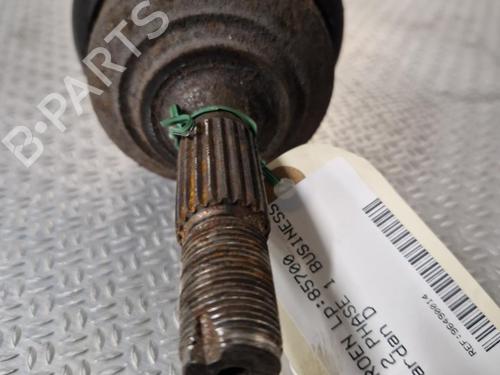 Used Right front driveshaft CITROËN C3 II (SC_) 1.6 HDi (92 hp) 24061345