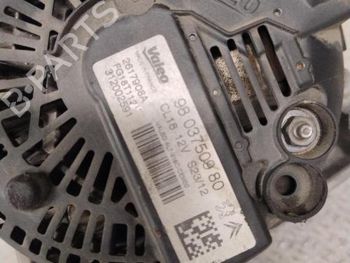 Used Alternator Alternator PEUGEOT 508 SW I (8E_) 2.0 HDi (140 hp) 39995551 39995551