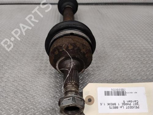 Left front driveshaft PEUGEOT 307 Break (3E) 1.6 HDi 110 | BP28087490M38
