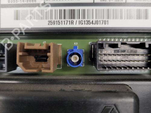 Used Display monitor Display monitor RENAULT MEGANE III Hatchback (BZ0/1_, B3_) 1.5 dCi (BZ09, BZ0D, BZ1W, BZ29, BZ14) (110 hp) 33835459 33835459