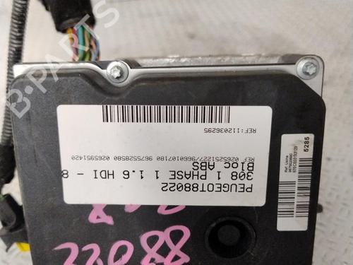 ABS pump PEUGEOT 308 I (4A_, 4C_) 1.6 HDi | BP29468496M43 