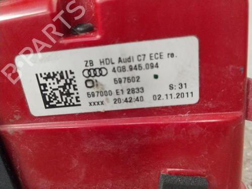 Used Right tailgate light Right tailgate light AUDI A7 Sportback (4GA, 4GF) 3.0 TDI quattro (204 hp) 31119676 31119676