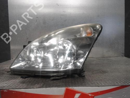Used Left headlight TOYOTA COROLLA Verso (ZER_, ZZE12_, R1_) 2.2 D-4D (AUR10_, AUR10R) (136 hp) 24085095