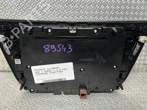 Used Climate control Climate control PEUGEOT 508 I (8D_) 2.0 HDi (163 hp) 30139272 30139272