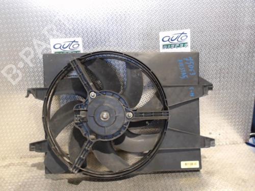 Used Radiator fan FORD FIESTA V (JH_, JD_) 1.25 16V (75 hp) 24078430