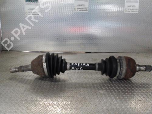 Used Left front driveshaft OPEL ZAFIRA / ZAFIRA FAMILY B (A05) 1.7 CDTI (M75) (125 hp) 24072861