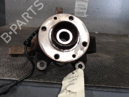 Used Left front steering knuckle Left front steering knuckle RENAULT MODUS / GRAND MODUS (F/JP0_) 1.5 dCi (JP02) (103 hp) 24090886 24090886