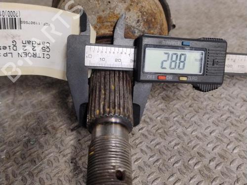 Left front driveshaft CITROËN C5 III (RD_) 2.0 HDi 140 (RDRHF8, RDRHFA, RDRHA8, RDRHAJ) | BP32037723M38 - Image 3