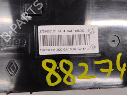 Used Climate control RENAULT FLUENCE (L3_) 1.5 dCi (L30S) (90 hp) 30824673