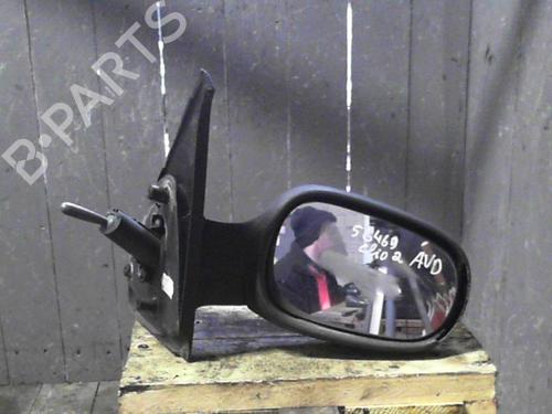 Used Right mirror RENAULT CLIO II (BB_, CB_) 1.2 (BB0A, BB0F, BB10, BB1K, BB28, BB2D, BB2H, CB0A,... (58 hp) 24065624