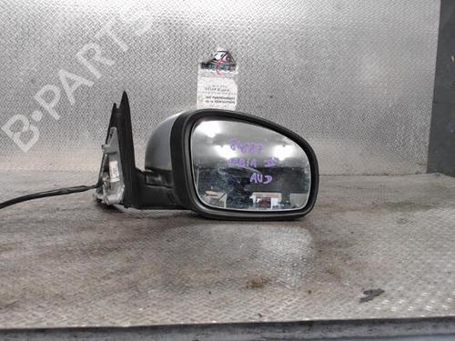 Used Right mirror SKODA FABIA II (542) 1.4 TDI (70 hp) 24097282