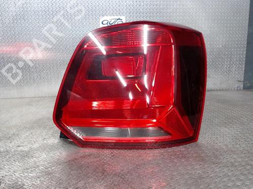 Used Right taillight VW POLO V (6R1, 6C1) 1.4 TDI (90 hp) 24079657