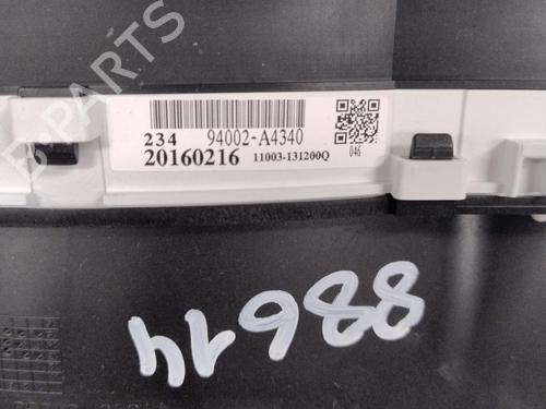 Kombiinstrument KIA CARENS IV 1.7 CRDi (116 hp) 28087656
