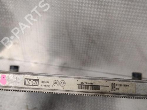 Used Water radiator PEUGEOT 206 Hatchback (2A/C) 1.6 16V (109 hp) 30740223