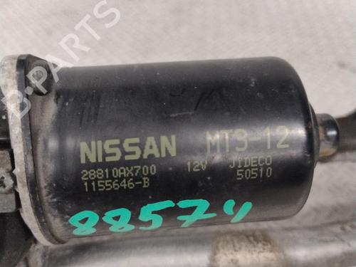 Front wiper motor NISSAN MICRA III (K12) 1.2 16V | BP29739628M29 