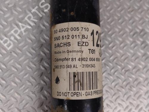 Used Right rear shock absorber VW TIGUAN (5N_) 2.0 TDI 4motion (170 hp) 27489104