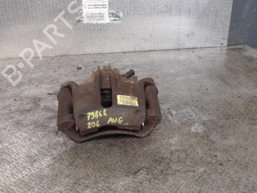 Used Left front brake caliper PEUGEOT 206 Hatchback (2A/C) 1.9 D (69 hp) 24086030