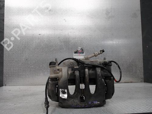 Used Right front brake caliper MERCEDES-BENZ VITO / MIXTO Van (W639) 110 CDI (639.601, 639.603, 639.605) (95 hp) 24097849