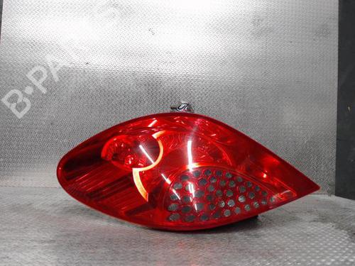 Used Left taillight PEUGEOT 207 (WA_, WC_) 1.4 HDi (68 hp) 24094463