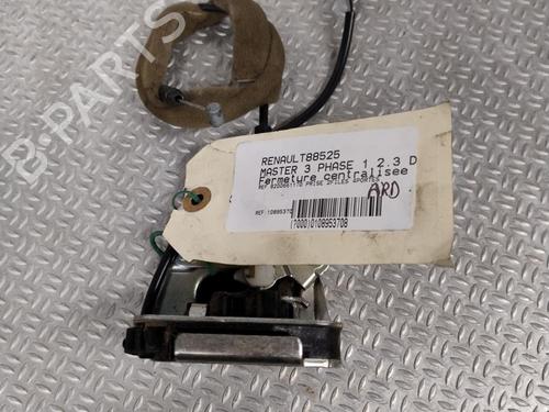 Højre bagtil lås RENAULT MASTER III Van (FV) 2.3 dCi 150 FWD (FV0F, FV03, FV09) (150 hp) 27709784