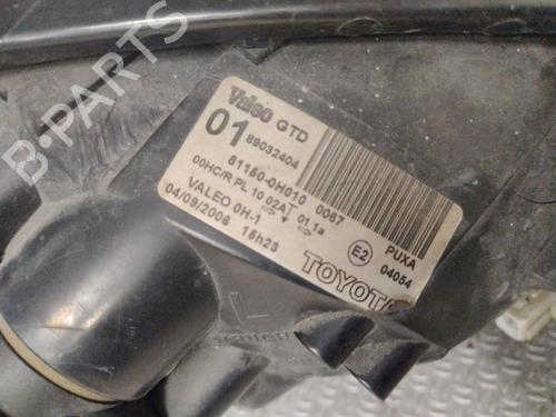 Used Left headlight TOYOTA AYGO (_B1_) 1.0 (KGB10_, KGB10R) (68 hp) 31265994