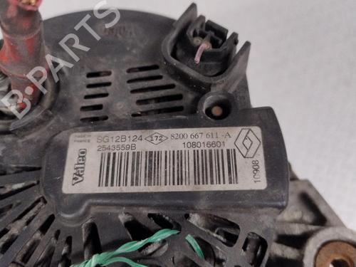 Used Alternator RENAULT GRAND SCÉNIC II (JM0/1_) 1.9 dCi (JM14) (131 hp) 29516202