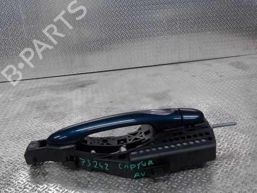 Used Front left exterior door handle RENAULT CAPTUR I (J5_, H5_) 1.5 dCi 90 (J5N4, J5M5, J5MW, J5M6, J5AL, J5AJ) (90 hp) 24077860