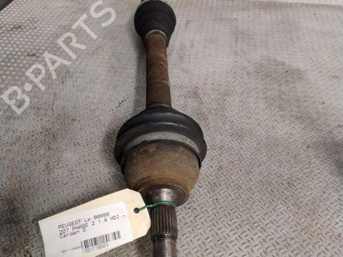 Used Left front driveshaft Left front driveshaft PEUGEOT 207 (WA_, WC_) 1.6 HDi (92 hp) 31265835 31265835