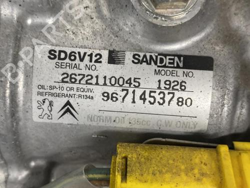 AC compressor PEUGEOT 206+ (2L_, 2M_) 1.4 HDi eco 70 | BP26916275M34 - Image 3