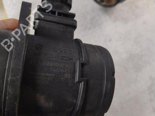 Used Mass air flow sensor ALFA ROMEO MITO (955_) 1.3 MultiJet (955AXH1B, 955AXT1A) (90 hp) 27643869