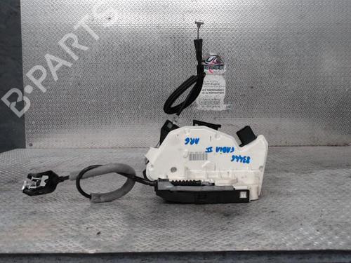 Used Rear left lock SKODA FABIA II (542) 1.6 TDI (90 hp) 24093950