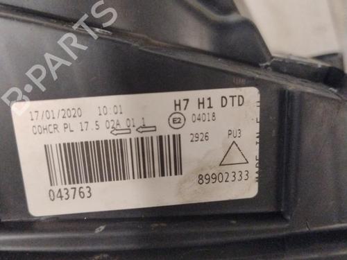 Højre forlygte CITROËN C4 I (LC_) 1.6 HDi (90 hp) 29264288