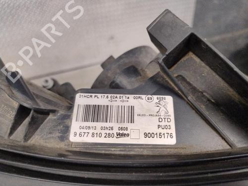 Used Right headlight Right headlight PEUGEOT 2008 I (CU_) 1.4 HDi (68 hp) 33221607 33221607